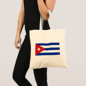 Cubaanse vlag tote bag (Voorkant (product))