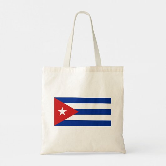 Cubaanse vlag tote bag (Achterkant)