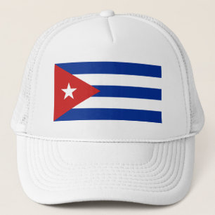 Cubaanse vlag trucker pet
