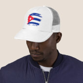 Cubaanse vlag trucker pet (In situ)