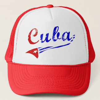 Cubaanse vlag trucker pet