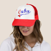 Cubaanse vlag trucker pet (In situ)