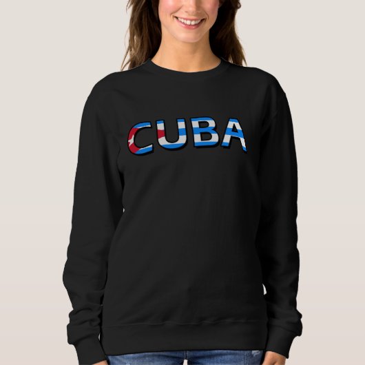 Cubaanse vlag trui (Voorkant)