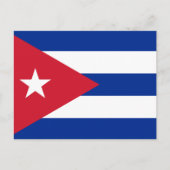 Cubaanse vlag, vlag van Cuba Briefkaart (Voorkant)