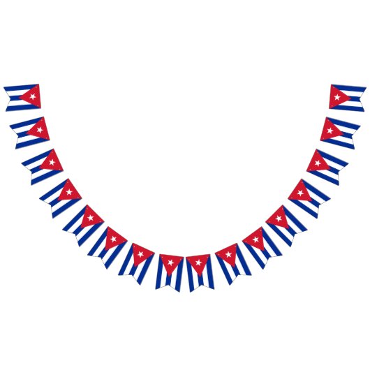 Cubaanse vlag vlaggetjes (Alle)