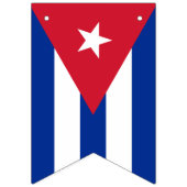 Cubaanse vlag vlaggetjes (Derde vlag)