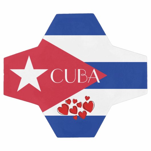 Cubaanse vlag voetbal (Enkel)
