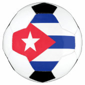 Cubaanse vlag voetbal (Voorkant)
