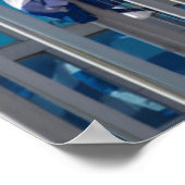 Cubaanse vlaggen, Habana, Cuba Poster (Hoek)
