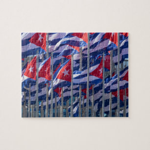 Cubaanse vlaggen, Havana, Cuba Legpuzzel