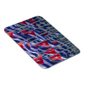 Cubaanse vlaggen, Havana, Cuba Magneet (Rechterzijde)