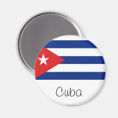 Cubaanse vlaggenmagneet magneet (Voorkant / Achterkant)