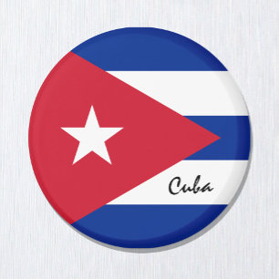 Cubaanse vlagmagneet, vakantie, Cuba Magneet