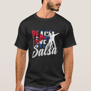 Cubaanse Vrede Liefde Cuba Vrouwen Cubanita Cubaan T-shirt