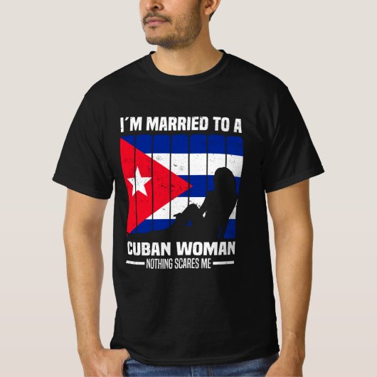 Cubaanse vrouw | Cubaanse vlaggengiften T-shirt (Voorkant)