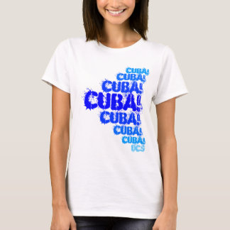 Cubaanse vrouwendebarrière t-shirt