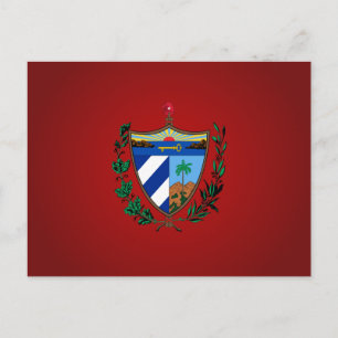 Cubaanse wapenschild briefkaart