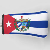 Cubaanse wapenschild golfheadcover (Voorkant)