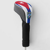 Cubaanse wapenschild  golfheadcover (Schuin)