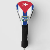 Cubaanse wapenschild  golfheadcover (Voorkant)