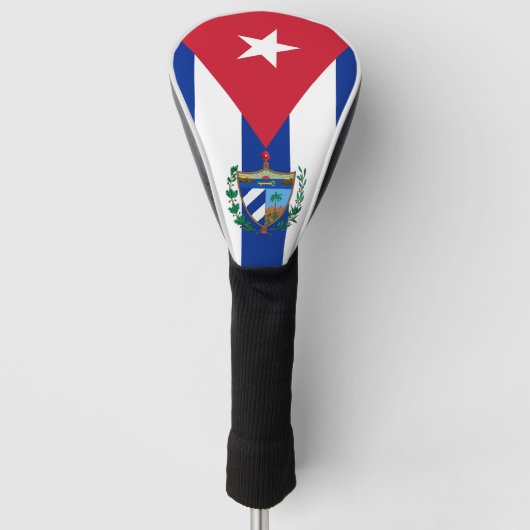 Cubaanse wapenschild  golfheadcover (Voorkant)