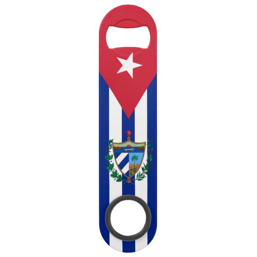 Cubaanse wapenschild speed flessenopener (Achterkant)