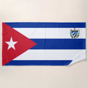 Cubaanse wapenschild strandlaken