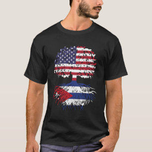 Cubaanse wortels Cuba Nationaal Erfgoed Boom Gift T-shirt