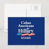 CUBAN AMERS MIAMI Briefkaart (Voorkant / Achterkant)