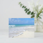 Cuban Beach Briefkaart (Staand voorkant)