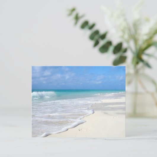 Cuban Beach Briefkaart (Staand voorkant)