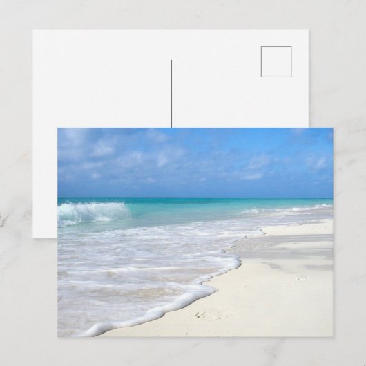 Cuban Beach Briefkaart (Voorkant / Achterkant)