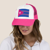 Cuban Bi Pride Bisexual LGBT Trucker Pet (In situ)