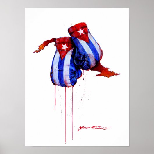 Cuban Boxing Legacy Poster (Voorkant)