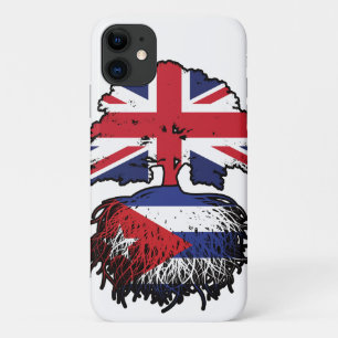 Cuban British UK Tree Roots Flag Case-Mate iPhone Case