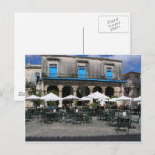 Cuban Cafe Briefkaart (Voorkant / Achterkant)