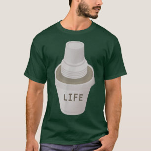 Cuban cafecito colada is het leven  t-shirt