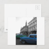Cuban Cars 1 Briefkaart (Voorkant / Achterkant)