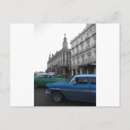 Cuban Cars 1 Briefkaart (Voorkant)