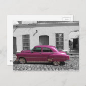 Cuban Cars 4 Briefkaart (Voorkant / Achterkant)