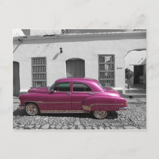 Cuban Cars 4 Briefkaart (Voorkant)