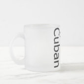 Cuban Chick Matglas Koffiemok (Links)