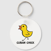 Cuban Chick Sleutelhanger (Voorkant)