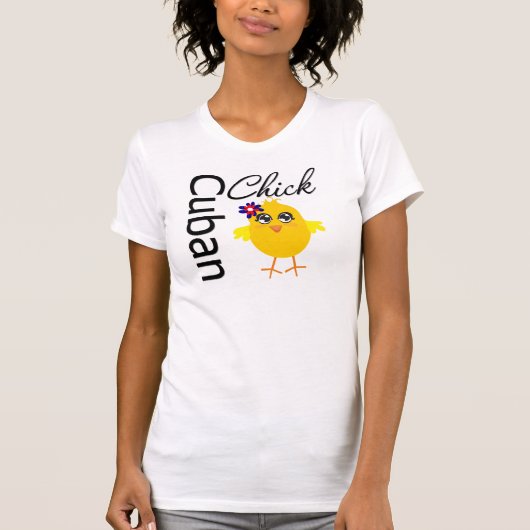 Cuban Chick T-shirt (Voorkant)