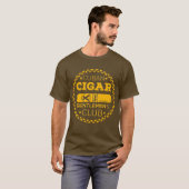 CUBAN CIGAR CLUB BY EKLEKTIX T-SHIRT (Voorkant volledig)