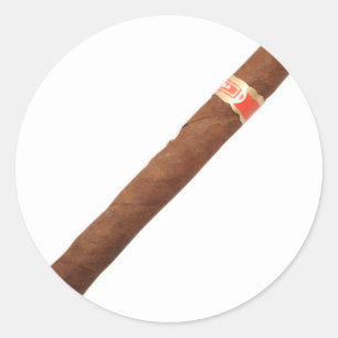 Cuban Cigar Ronde Sticker
