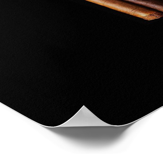 Cuban Cigar Tobacco Minimalism Poster (Hoek)