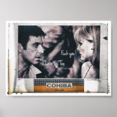 Cuban Cigar Tony Montana Poster (Voorkant)