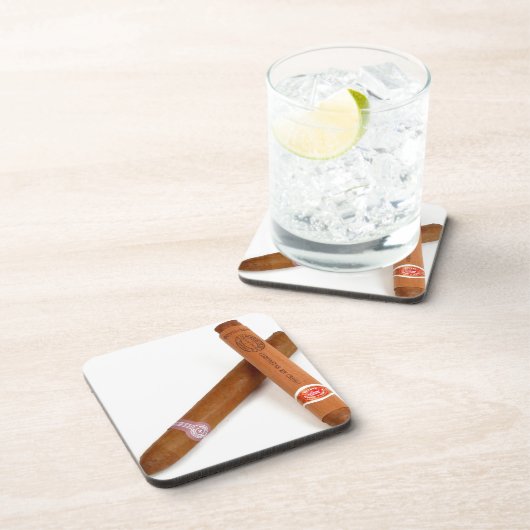 Cuban Cigars Bier Onderzetter (Rechterzijde)