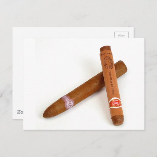 Cuban Cigars Briefkaart (Voorkant / Achterkant)